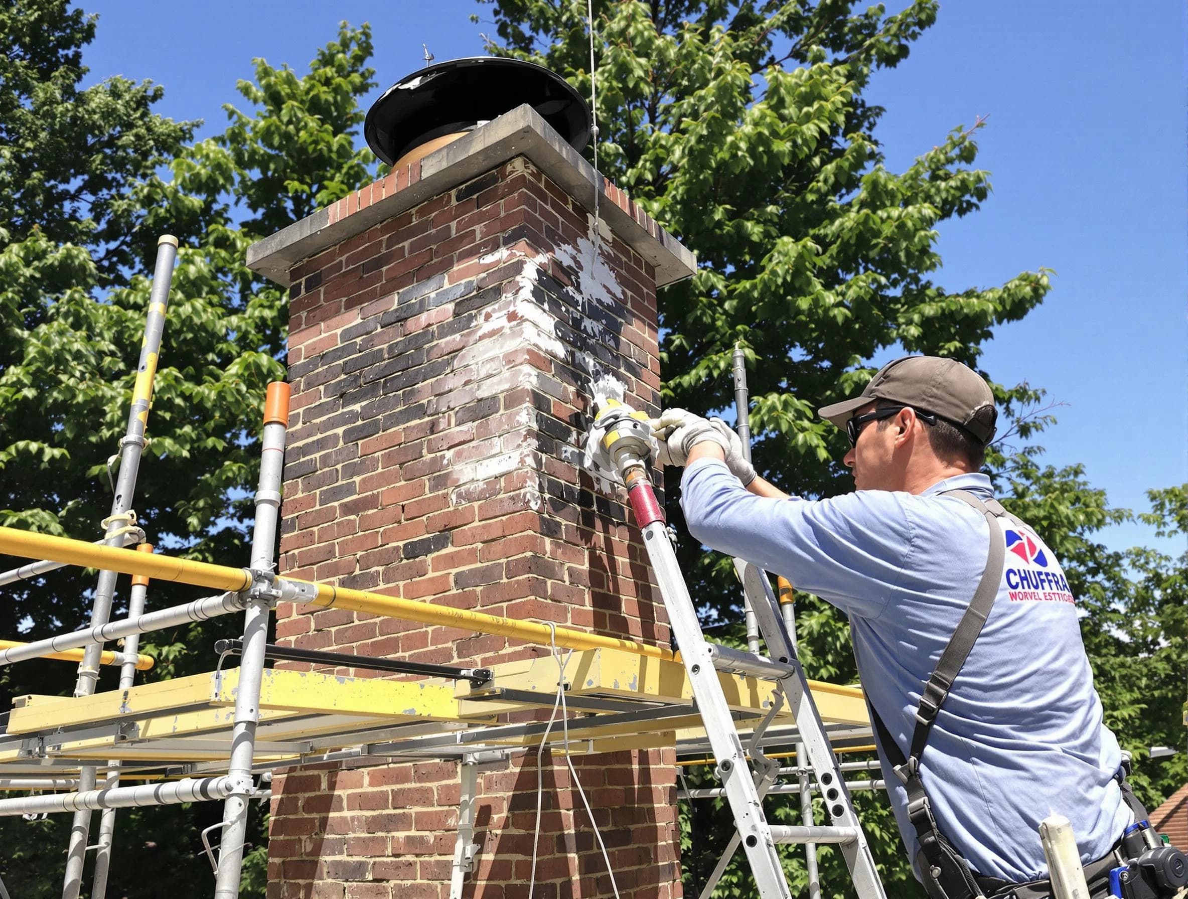 Structural chimney repair by West Orange Chimney Sweep in West Orange, NJ
