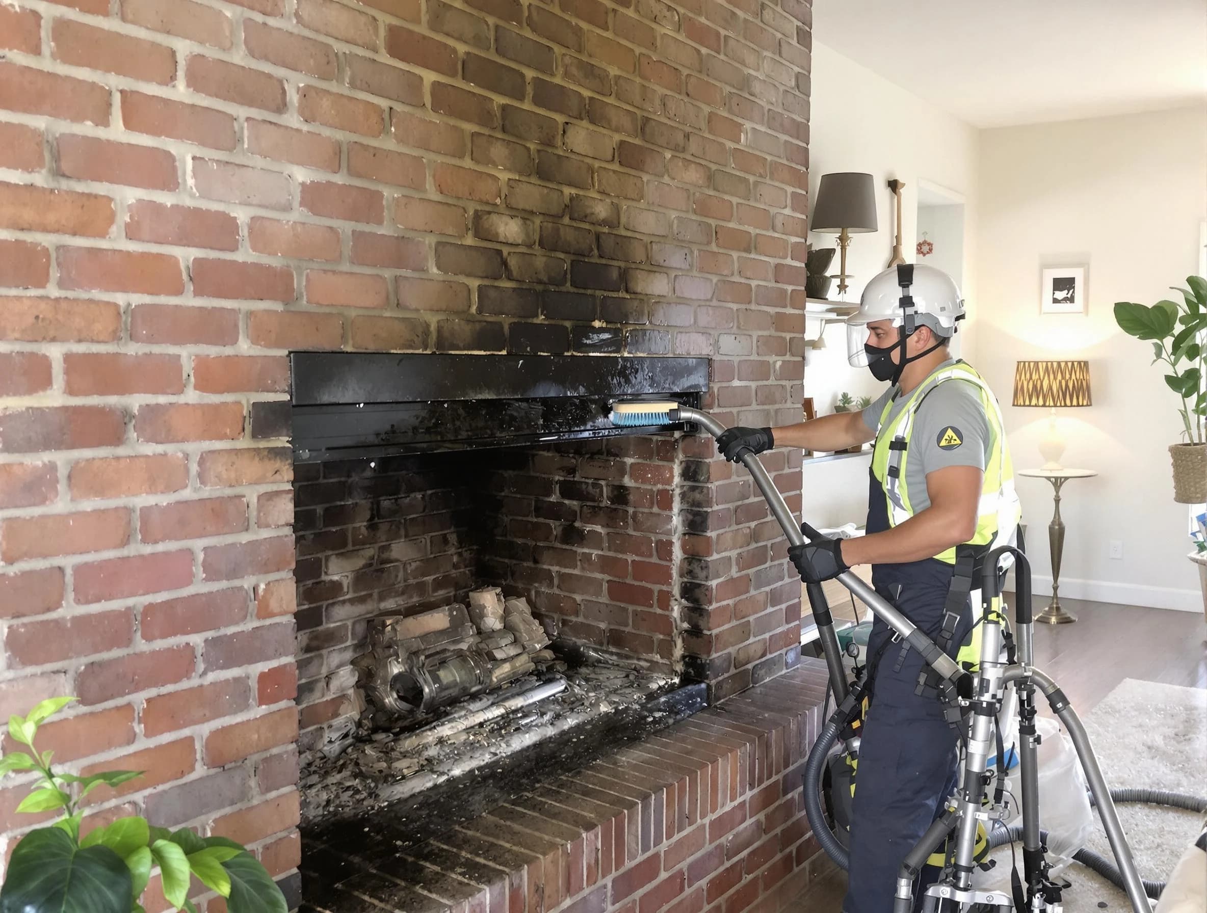 West Orange Chimney Sweep providing fireplace cleaning services in West Orange, NJ