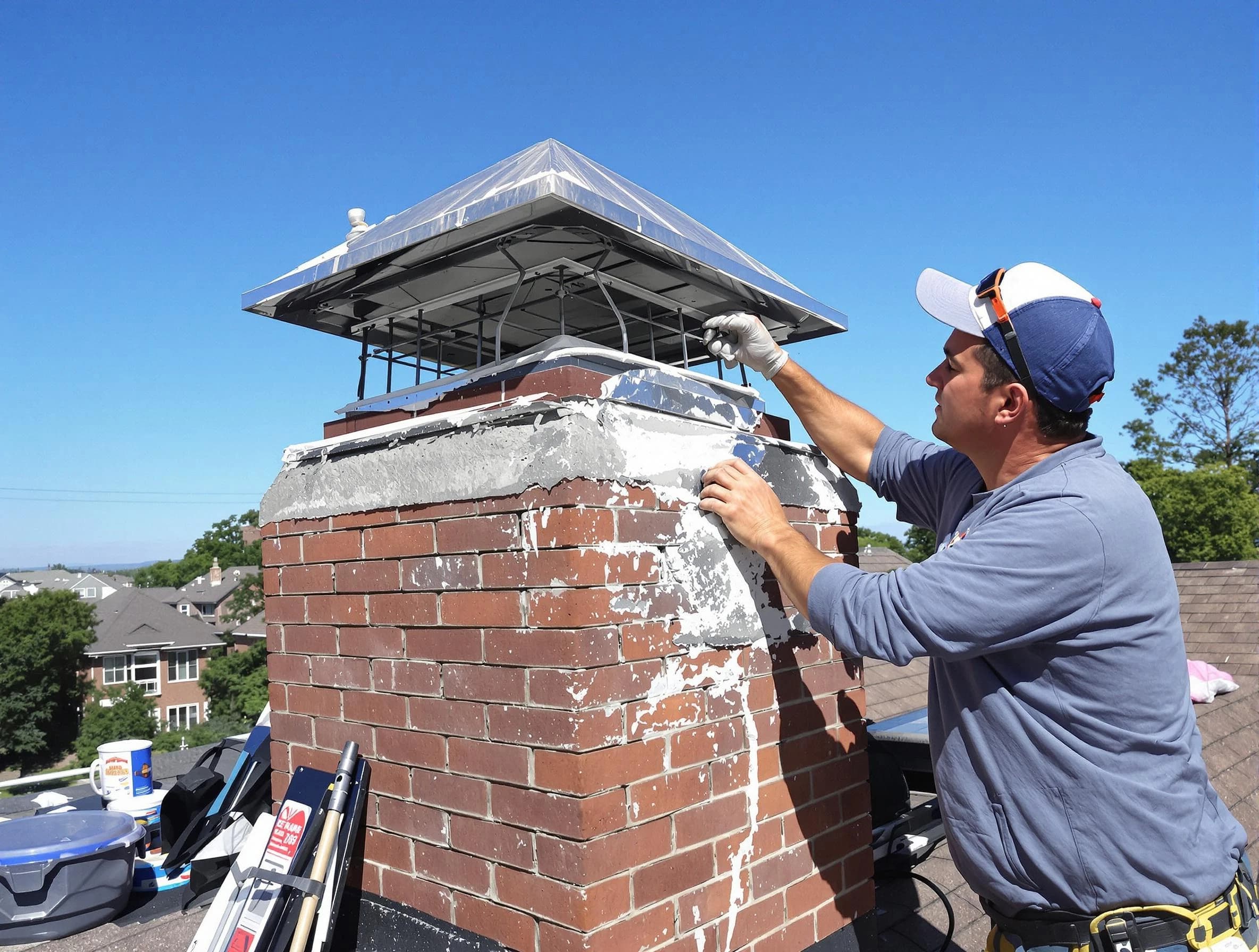 Chimney Crown Services service in West Orange, NJ
