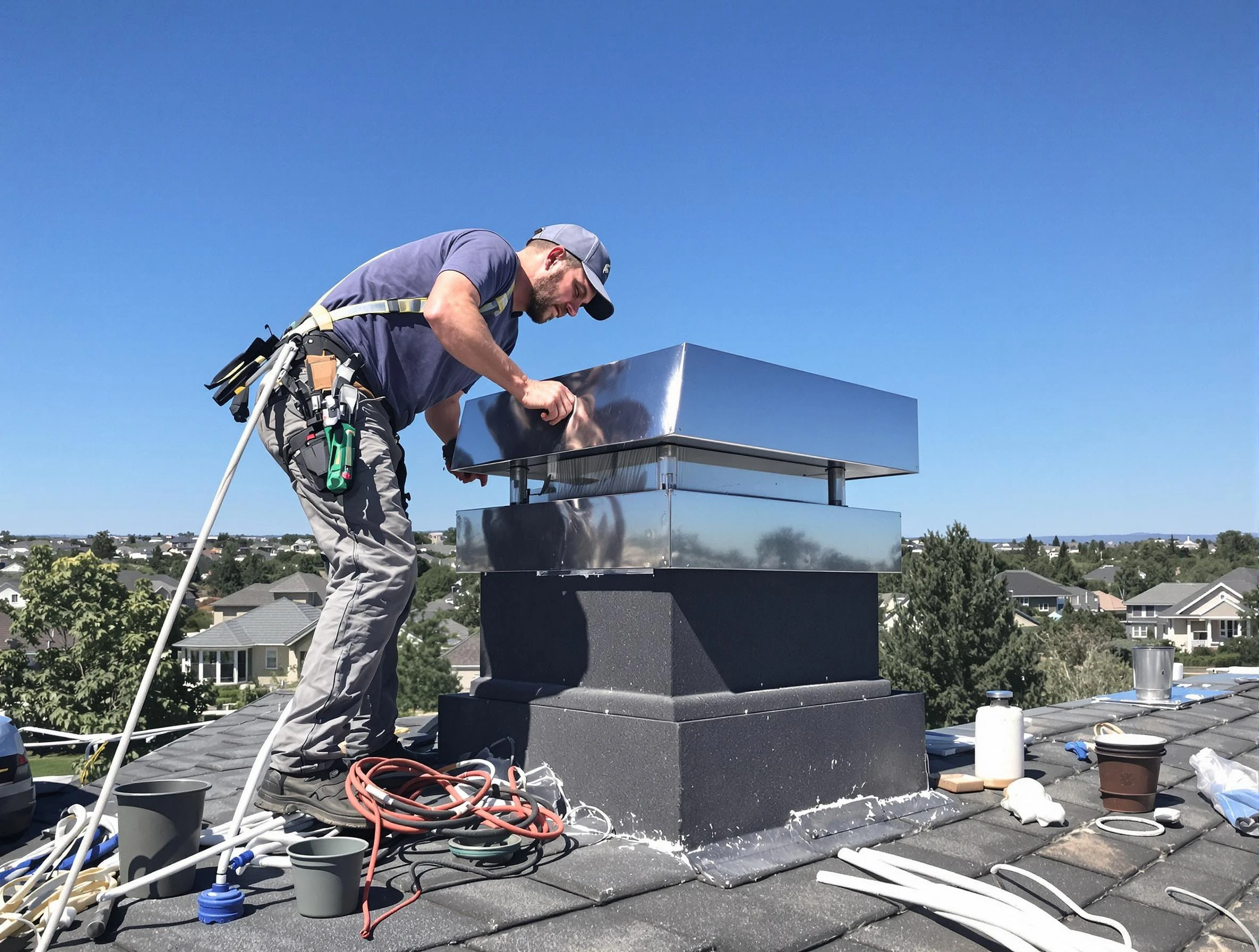 Chimney Cap Services service in West Orange, NJ
